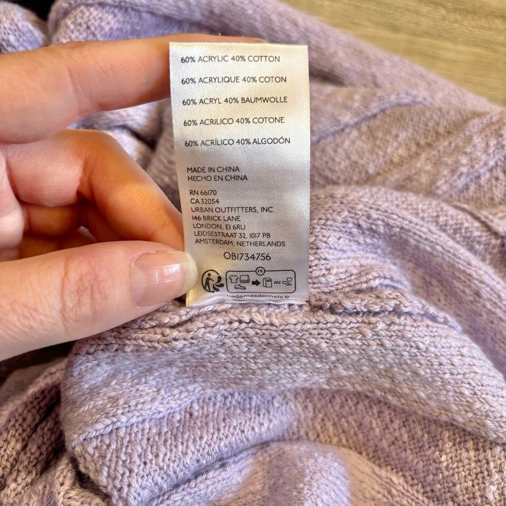 Free People Lavender Ribbed Midi Dress - Picture 7 of 11